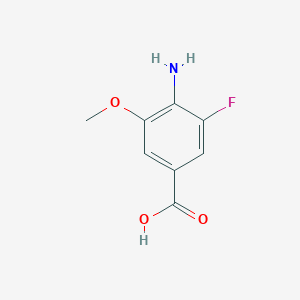 4-Amino-3-fluoro-5-methoxybenzoic acid