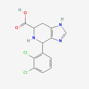 4-(2,3-Dichlorophenyl)-3H,4H,5H,6H,7H-imidazo[4,5-c]pyridine-6-carboxylic acid
