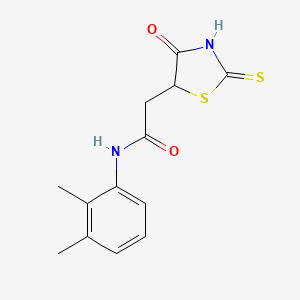 N-(2,3-dimethylphenyl)-2-(2-mercapto-4-oxo-4,5-dihydro-1,3-thiazol-5-yl)acetamide