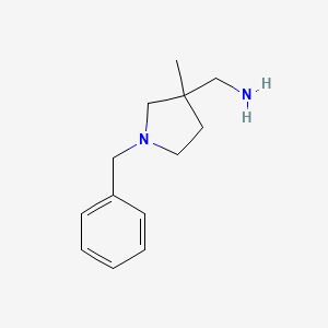 (1-Benzyl-3-methylpyrrolidin-3-yl)methanamine