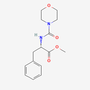 (S)-methyl 2-(morpholine-4-carboxamido)-3-phenylpropanoate