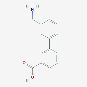 3-[3-(Aminomethyl)phenyl]benzoic acid