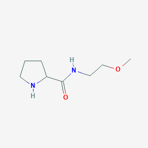N-(2-Methoxyethyl)pyrrolidine-2-carboxamide