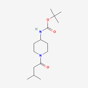 tert-Butyl (1-(3-methylbutanoyl)piperidin-4-yl)carbamate