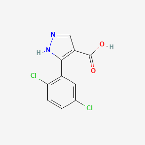 5-(2,5-dichlorophenyl)-1H-pyrazole-4-carboxylic acid