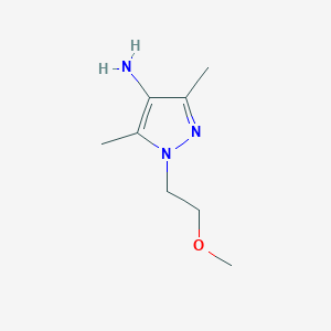 1-(2-methoxyethyl)-3,5-dimethyl-1H-pyrazol-4-amine