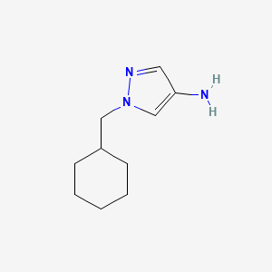 1-(Cyclohexylmethyl)-1H-pyrazol-4-amine