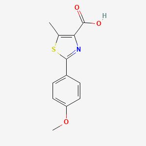 2-(4-Methoxyphenyl)-5-methylthiazole-4-carboxylic acid