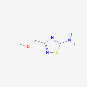 3-(Methoxymethyl)-1,2,4-thiadiazol-5-amine