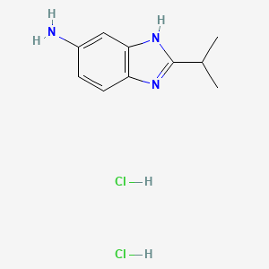 2-Isopropyl-1h-benzoimidazol-5-ylamine dihydrochloride