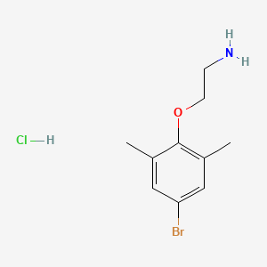 [2-(4-Bromo-2,6-dimethylphenoxy)ethyl]amine hydrochloride