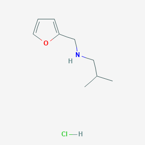 N-(2-Furylmethyl)-N-isobutylamine hydrochloride