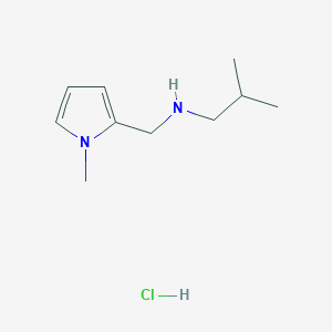 [(1-Methyl-1H-pyrrol-2-yl)methyl](2-methylpropyl)amine hydrochloride