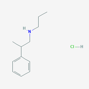 (2-Phenylpropyl)(propyl)amine hydrochloride