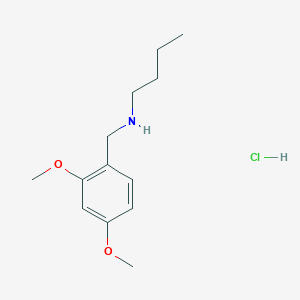 Butyl[(2,4-dimethoxyphenyl)methyl]amine hydrochloride