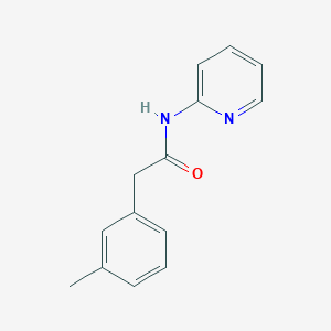 molecular formula C14H14N2O B308637 2-(3-methylphenyl)-N-(2-pyridinyl)acetamide 