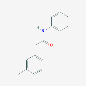 molecular formula C15H15NO B308641 2-(3-methylphenyl)-N-phenylacetamide 