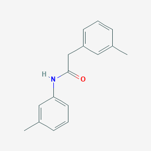 molecular formula C16H17NO B308642 N,2-bis(3-methylphenyl)acetamide 