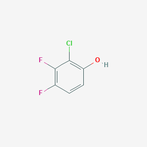 molecular formula C6H3ClF2O B3086426 2-氯-3,4-二氟苯酚 CAS No. 1159512-40-9