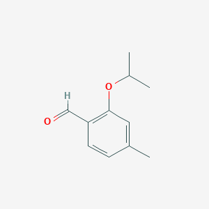 molecular formula C11H14O2 B3086435 2-Isopropoxy-4-methylbenzaldehyde CAS No. 1159694-54-8