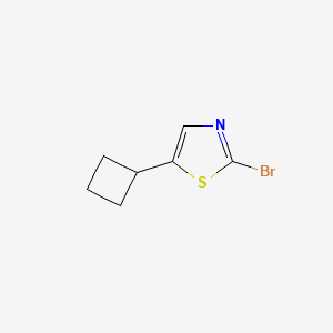 2-Bromo-5-cyclobutylthiazole