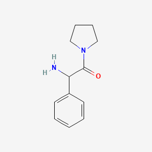 2-Amino-2-phenyl-1-(pyrrolidin-1-yl)ethan-1-one