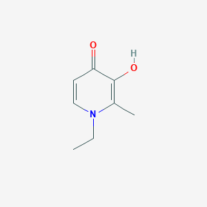 molecular formula C8H11NO2 B030868 1-乙基-3-羟基-2-甲基吡啶-4(1H)-酮 CAS No. 30652-12-1