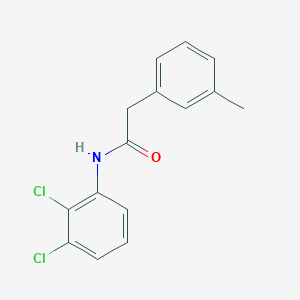 molecular formula C15H13Cl2NO B308684 N-(2,3-dichlorophenyl)-2-(3-methylphenyl)acetamide 
