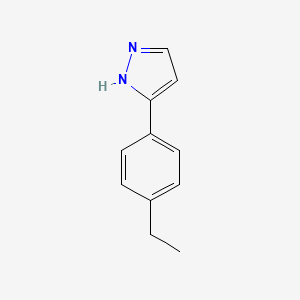 5-(4-ethylphenyl)-1H-pyrazole