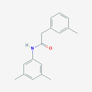 molecular formula C17H19NO B308698 N-(3,5-dimethylphenyl)-2-(3-methylphenyl)acetamide 