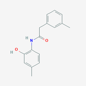 N-(2-hydroxy-4-methylphenyl)-2-(3-methylphenyl)acetamide