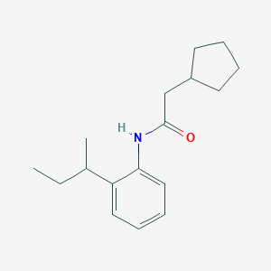 N-(2-sec-butylphenyl)-2-cyclopentylacetamide