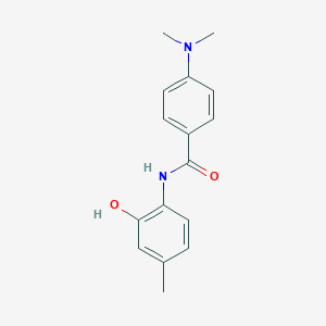 molecular formula C16H18N2O2 B308732 4-(dimethylamino)-N-(2-hydroxy-4-methylphenyl)benzamide 