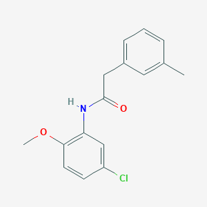 N-(5-chloro-2-methoxyphenyl)-2-(3-methylphenyl)acetamide