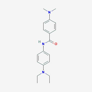 molecular formula C19H25N3O B308742 N-[4-(diethylamino)phenyl]-4-(dimethylamino)benzamide 
