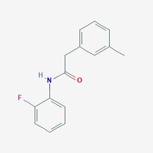 N-(2-fluorophenyl)-2-(3-methylphenyl)acetamide
