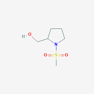 (1-(Methylsulfonyl)pyrrolidin-2-yl)methanol