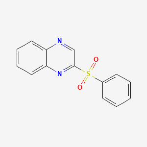 molecular formula C14H10N2O2S B3087849 2-(Phenylsulfonyl)quinoxaline CAS No. 117764-55-3