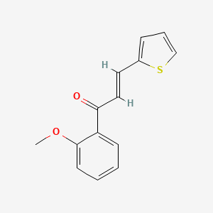 (2E)-1-(2-Methoxyphenyl)-3-(thiophen-2-yl)prop-2-en-1-one