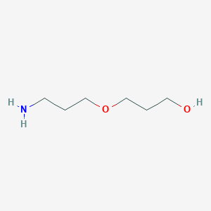 molecular formula C6H15NO2 B3088163 3-(3-Aminopropoxy)propan-1-ol CAS No. 118273-16-8