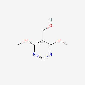 molecular formula C7H10N2O3 B3088175 (4,6-Dimethoxypyrimidin-5-yl)methanol CAS No. 1182792-70-6
