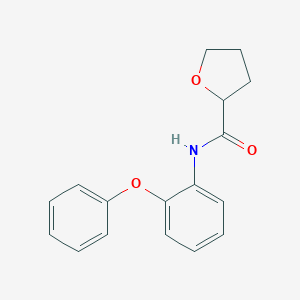 molecular formula C17H17NO3 B308818 N-(2-phenoxyphenyl)oxolane-2-carboxamide 
