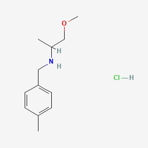 (2-Methoxy-1-methyl-ethyl)-(4-methyl-benzyl)-amine hydrochloride