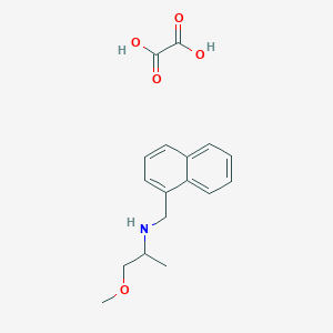 (2-Methoxy-1-methyl-ethyl)-naphthalen-1-ylmethyl-amine oxalate
