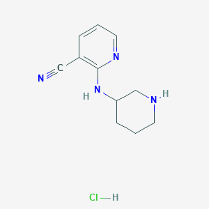 2-(Piperidin-3-ylamino)-nicotinonitrile hydrochloride
