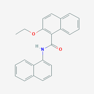 molecular formula C23H19NO2 B308852 2-ethoxy-N-(1-naphthyl)-1-naphthamide 