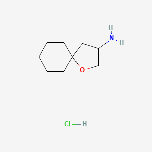 1-Oxaspiro[4.5]dec-3-ylamine hydrochloride