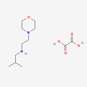2-Methyl-N-(2-morpholinoethyl)propan-1-amine oxalic acid