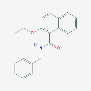 molecular formula C20H19NO2 B308871 N-benzyl-2-ethoxy-1-naphthamide 