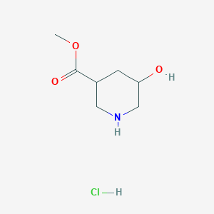 Methyl 5-hydroxypiperidine-3-carboxylate hydrochloride